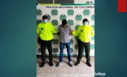 Juan Sebastián Sánchez Castro,, Capturado en el 15 de Octubre