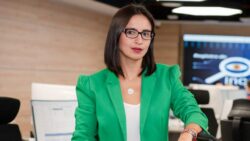 candidata María Fernanda Rangel para la Contraloría General.
