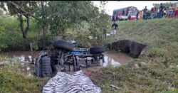 Cuatro personas más resultaron heridas en el accidente. Pertenecen a una familia deTame-Arauca