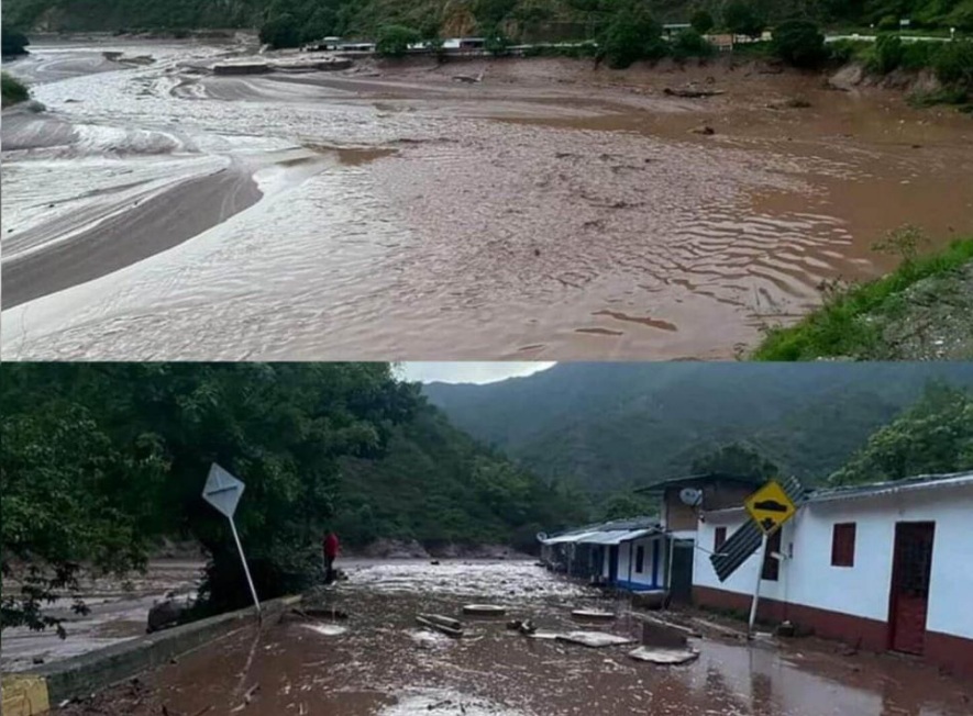 Avalancha vereda El Tarrita